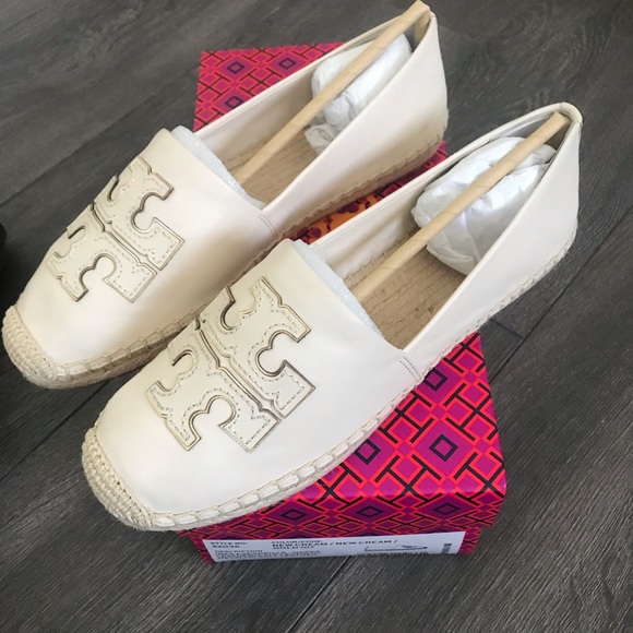 Tory Burch Shoes - Tory Burch New cream gold espadrille